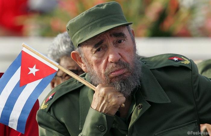 Cuban President Fidel Castro listens to a speaker during the May Day parade in Havana's Revolution Square in this May 1, 2005 file photo. Ailing Cuban leader Fidel Castro said on February 19, 2008 that he will not return to lead the country, retiring as head of state 49 years after he seized power in an armed revolution. REUTERS/Claudia Daut/Files (CUBA)