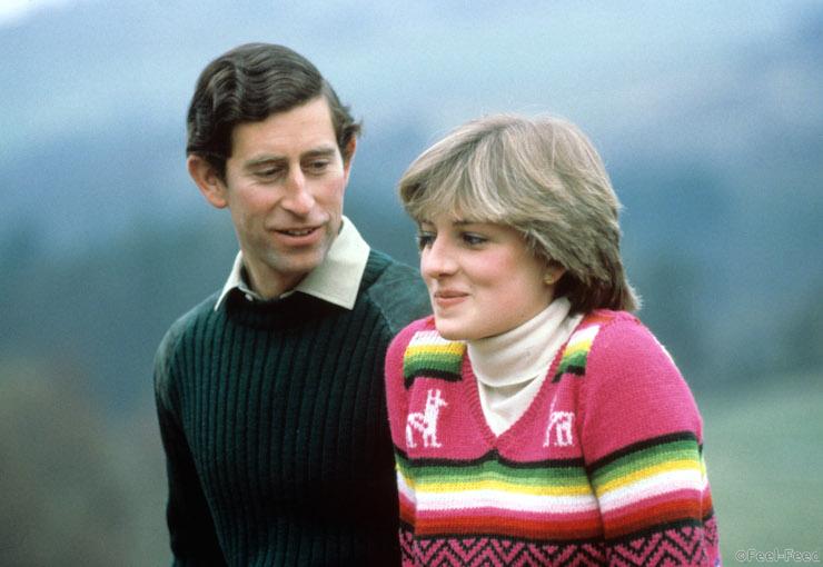 Mandatory Credit: Photo by BRYN COLTON/REX/Shutterstock (208960v) PRINCE CHARLES AND LADY DIANA SPENCER IN THE GROUNDS OF BALMORAL CASTLE SCOTLAND ON A PRE HONEYMOON - 1 MAY 1981 British Royals - 1980s