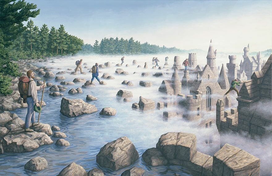 magic-realism-paintings-rob-gonsalves-12__880